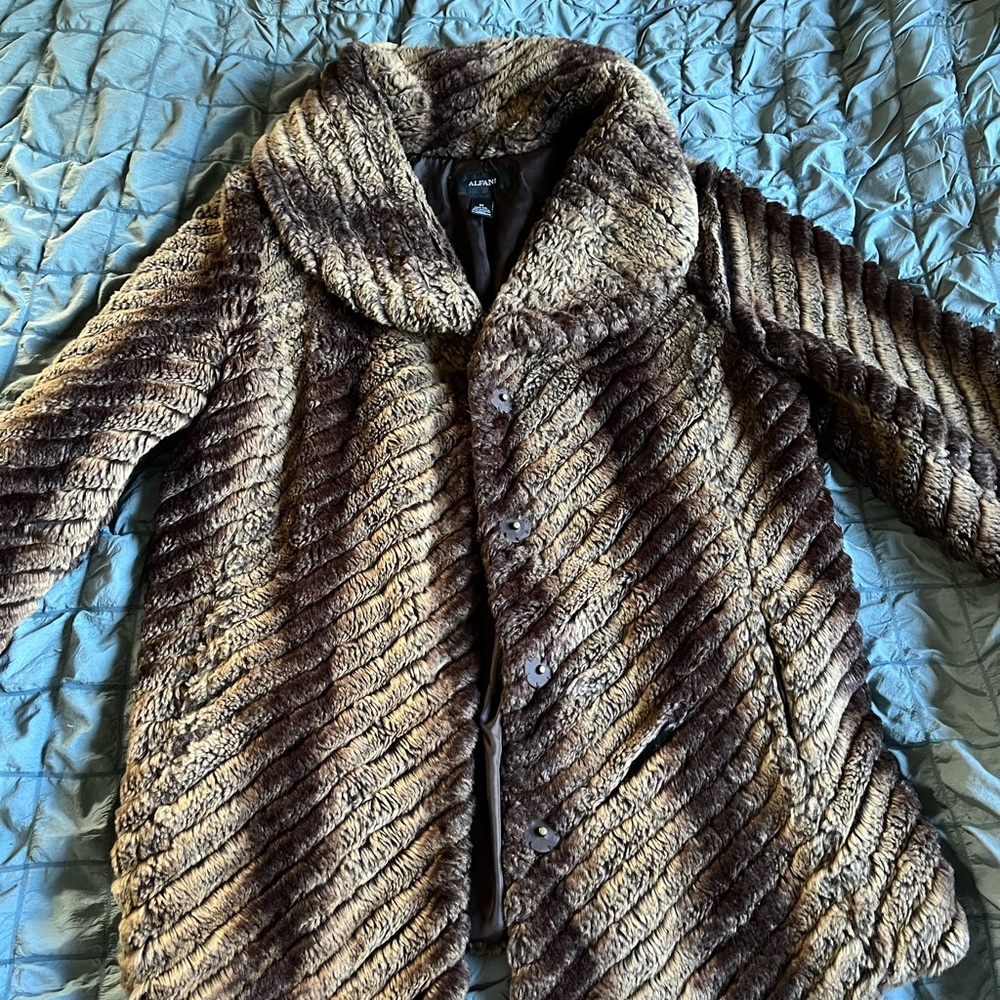 Alfani Fur Coat